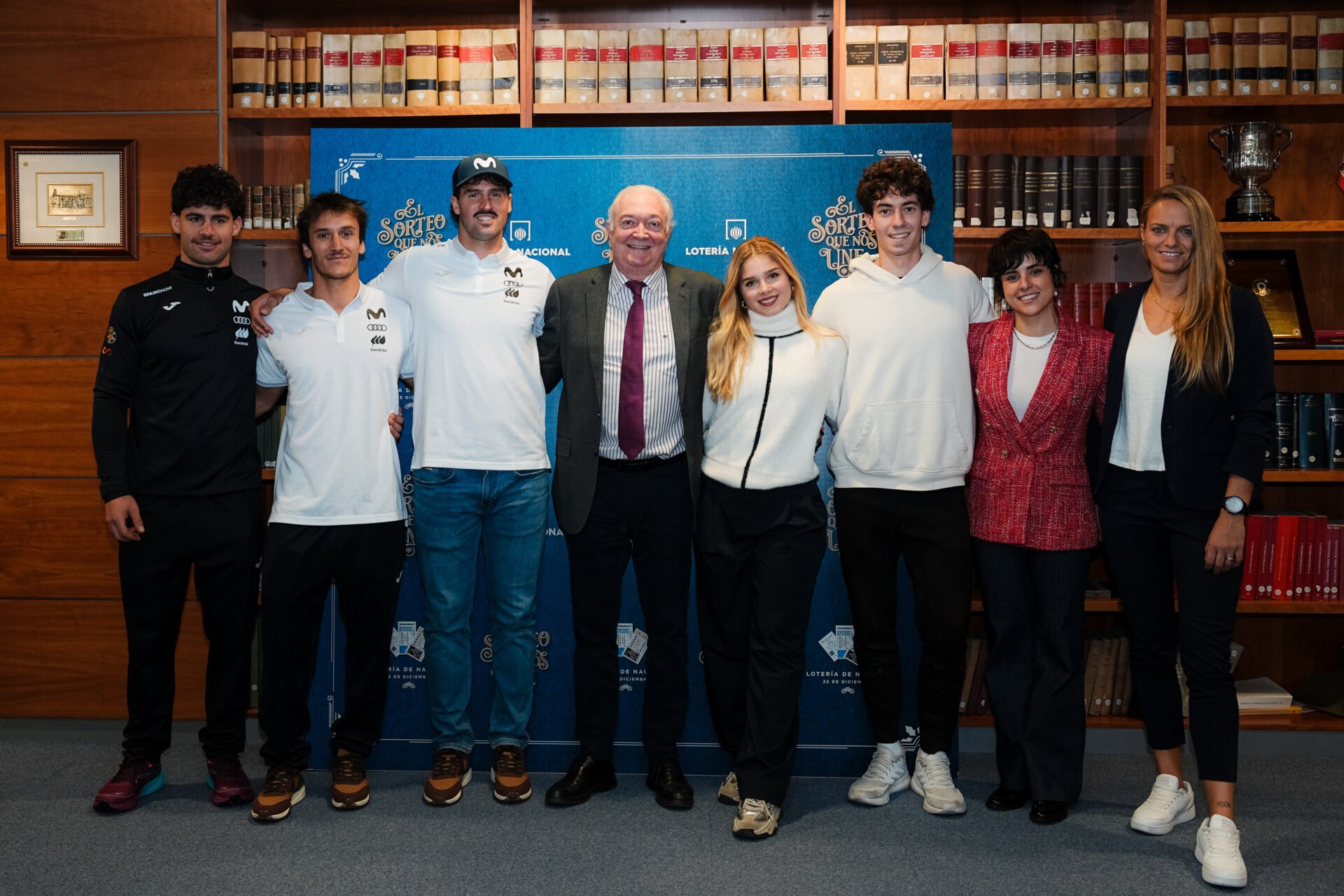 Loterías recibe a los deportistas ADO antes de los Juegos Olímpicos de Invierno de Milano Cortina 2026